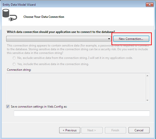 CHOOSE YOUR DATA CONNECTION